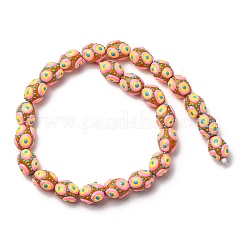 Стеклянные эмалевые бусины GLAA-C038-01D