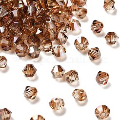 プレシオサ®クリスタルビーズ  チェコクリスタル  双円錐形(451 69 302 ロンデル)  00030 234 金星  4mm  穴：0.8mm&nbsp;Y-PRC-BA4-00030-234