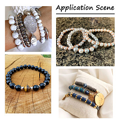 3 нить 3-х цветных гальванических немагнитных бусин из синтетического гематита G-TA0001-33