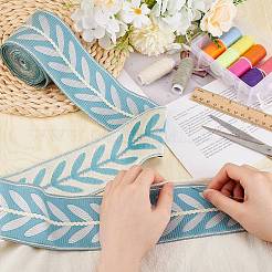 Жаккардовая полиэфирная лента длиной 5 м. OCOR-OC0001-72