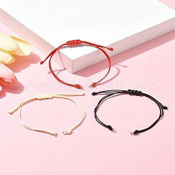 Плетеный шнур из вощеного полиэстера&nbsp;X1-AJEW-JB01153-03