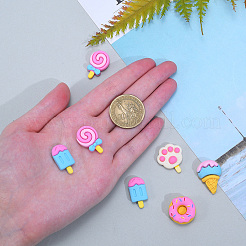 35 шт. 7 стильных кабошона из смолы с декодированием&nbsp;RESI-CJ0001-167