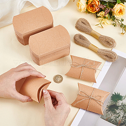 100 Stück Geschenkboxen aus Kartonpapier mit Süßigkeitenkissen&nbsp;CON-BC0008-15C