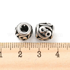 Perle in acciaio inossidabile chirurgico 316&nbsp;STAS-Q304-12AS