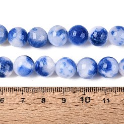 Stränge aus natürlich gefärbten persischen Jadeperlen&nbsp;G-Q609-10mm-01