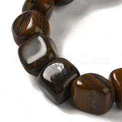 Tigre naturale perline fili di ferro&nbsp;G-B078-D06-02
