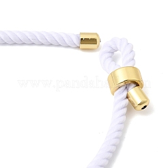 Herstellung von Halsketten aus 3 mm rundem Nylon-Mailand-Kordel&nbsp;BJEW-H642-01G-29
