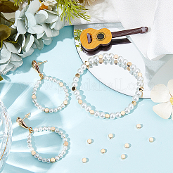 50 шт. долговечные латунные бусины с покрытием KK-BBC0013-15