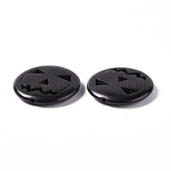 Синтетические бирюзовые бусины&nbsp;X-TURQ-G115-30mm-05