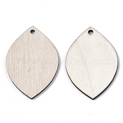 Неокрашенный деревянный кулон YS-TAC0005-04B