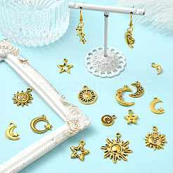 64шт 16 стиля подвески из цинкового сплава в тибетском стиле&nbsp;FIND-SC0018-01