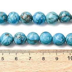 Натуральный мрамор бисер нитей&nbsp;G-K211-10mm-E