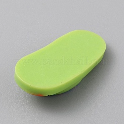 Cabuchones de resina opacos&nbsp;RESI-WH0077-30A