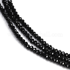 Naturale nero perline spinello fili&nbsp;X-G-P553-F08-01