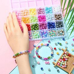 24 цвет радуги из АБС-пластика OACR-YW0001-75