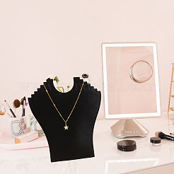 4 шт. бархатные подставки для ожерелий в форме бюста&nbsp;ODIS-CA0001-34