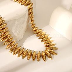 Комплекты браслетов и ожерелий из нержавеющей стали 304 для женщин EB9216-1