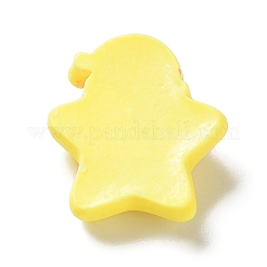 Кабошоны из непрозрачной смолы с рождественской тематикой RESI-Q217-03B