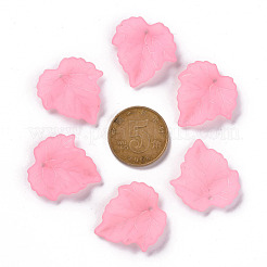 Осенняя тема прозрачные матовые акриловые подвески&nbsp;PAF002Y-10