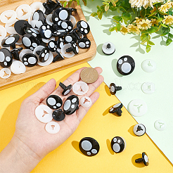 40 набор из 4 пластиковых кукольных глаз DOLL-PH0001-29