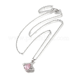 Collane a catena in acciaio inossidabile 304&nbsp;NJEW-H040-21P
