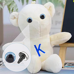 40 набор 10-х цветных пластиковых глаз для кукольных поделок DIY-FH0006-70