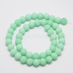 Natürliche Malaysia Jade Perlen Stränge&nbsp;G-A152-A-8mm