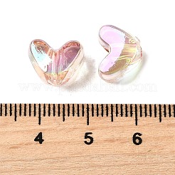 Уф-покрытие прозрачные акриловые бусины&nbsp;MACR-F083-11F