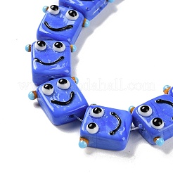 Бусы лэмпворк ручной работы LAMP-Q036-07A