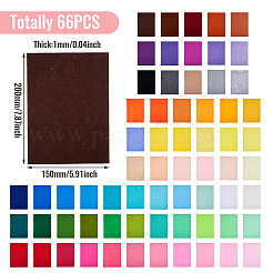 66 Stück Vliesstoff&nbsp;DIY-TAC0016-67A