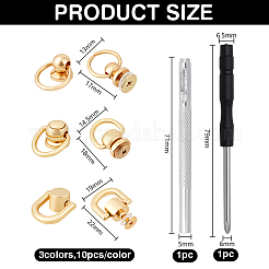 Заклепки с шариковыми кольцами из цинкового сплава&nbsp;FIND-DR0002-18