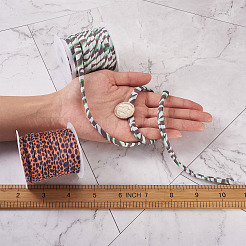 4 цветной плоский эластичный шнур из полиэстера EC-TA0001-03B