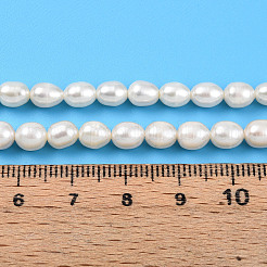 Нити из натурального культивированного пресноводного жемчуга PEAR-N012-05X