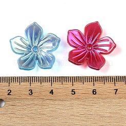 Колпачок из акриловых бусин с УФ-покрытием OACR-B025-01B