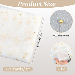 Сетчатая ткань из полиэстера&nbsp;DIY-WH20007-259C