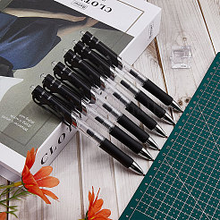 Пластиковые шариковые ручки с пресс-роликом&nbsp;AJEW-WH0329-70A