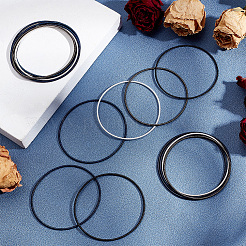 48шт. набор браслетов-пружинок 4-х цветов BJEW-BC0001-12