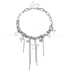 Choker-Halsketten aus Legierung&nbsp;WG75C76-01