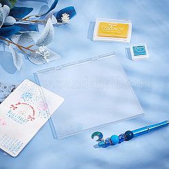 Outil d'estampage acrylique pliant bricolage&nbsp;DIY-WH0632-09