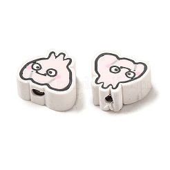 Мультяшный чеснок полимерная глина бусины CLAY-Z003-02A