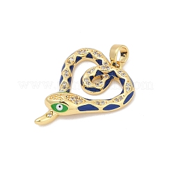 Латунные микро проложить кубического циркония подвески KK-R221-01G-04