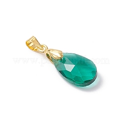 Латунь стекло кулоны&nbsp;PALLOY-JF04501-01