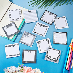 12 bloc de notes autocollantes de 12 styles&nbsp;AJEW-TA0001-43A