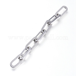 Chaînes à trombones en acier inoxydable 304 anti-ternissement&nbsp;CHS-L020-005P-A