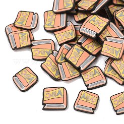 Cabochon in argilla polimerica fatti a mano per il ritorno a scuola&nbsp;CLAY-A007-11B