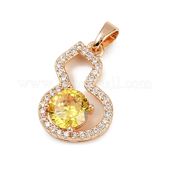 Латунные микро проложить кубического циркония подвески KK-E795-28KCG-01