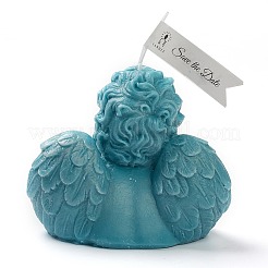 Bougies sans fumée d'aromathérapie en forme de cupidon&nbsp;DIY-B004-C03
