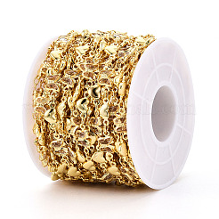 Латунные цепи со стеклянными звеньями CHC-T018-15C-G