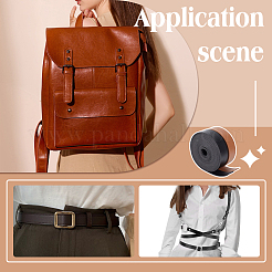 2 рулон 2 цветов 3 ярда двухсторонний шнур из искусственной кожи LC-WR0001-02