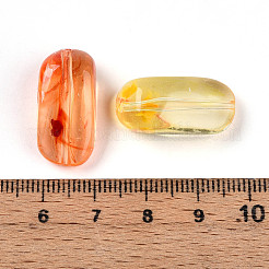 Perles en acrylique transparente&nbsp;X1-TACR-T028-36E